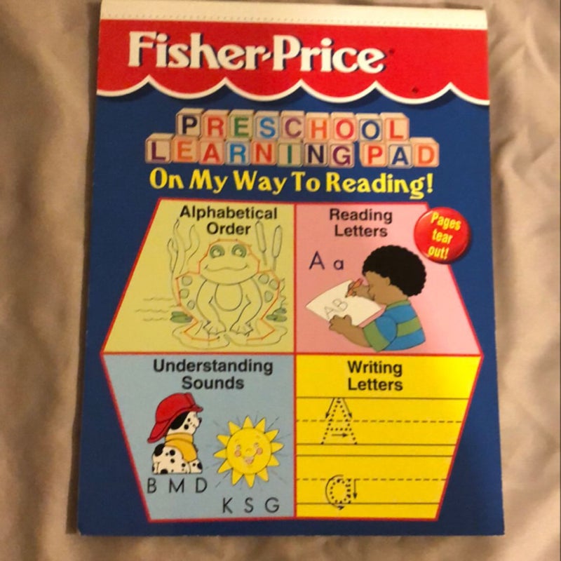 4 Preschool Workbooks