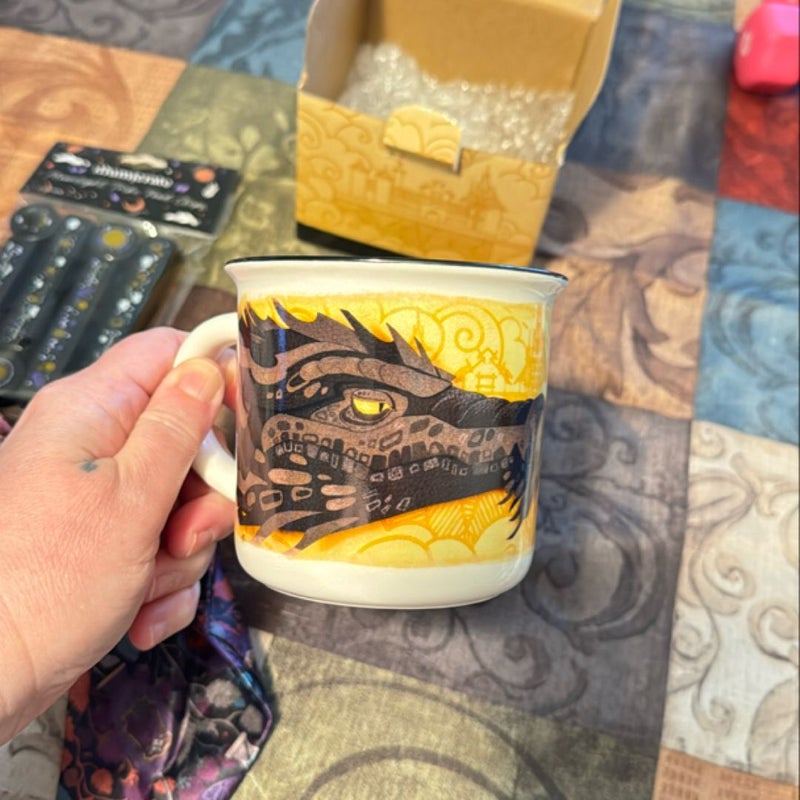 Fourth wing Mug and other sub box items