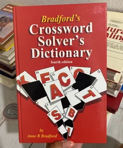 Bradford’s Crossword Solver’s Dictionary