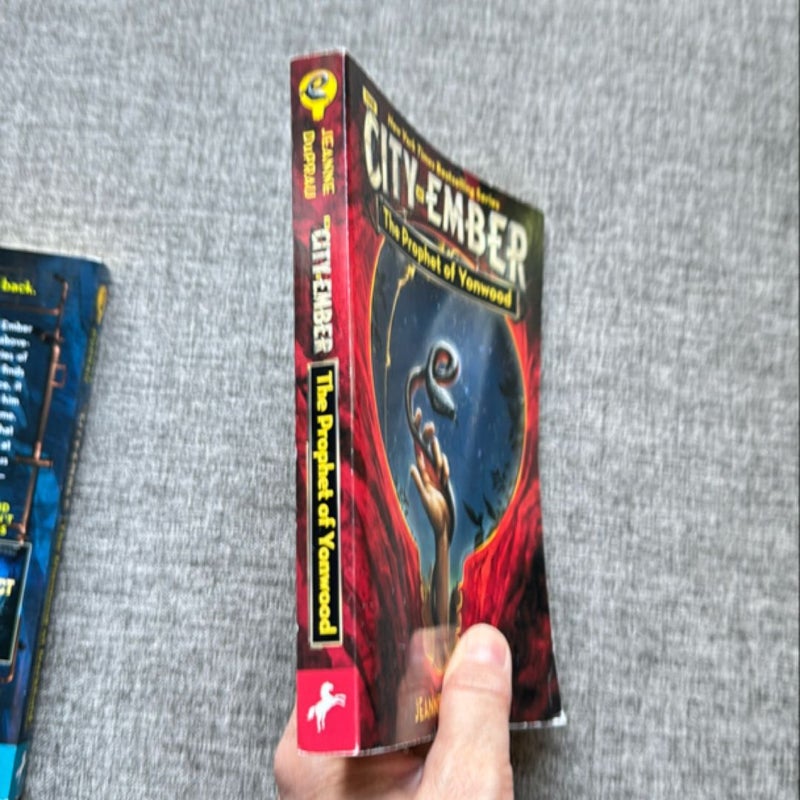 City of Ember (2 Books) The Diamond of Darkhold and The Prophet of Yonwood
