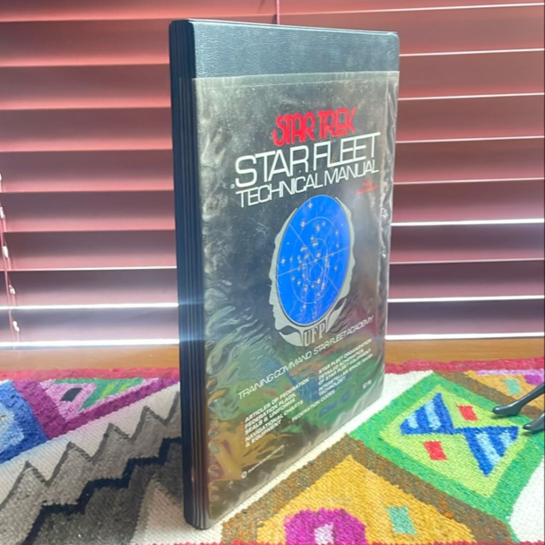 Star Trek Starfleet Technical Manual: Fully Illustrated (1975 first ...