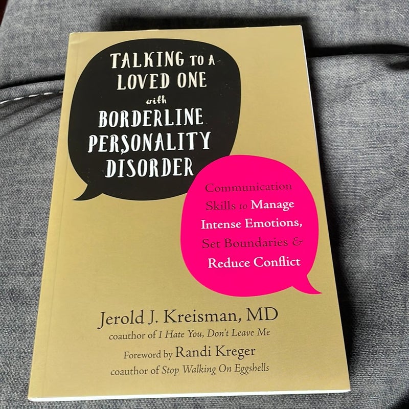 Talking to a Loved One with Borderline Personality Disorder