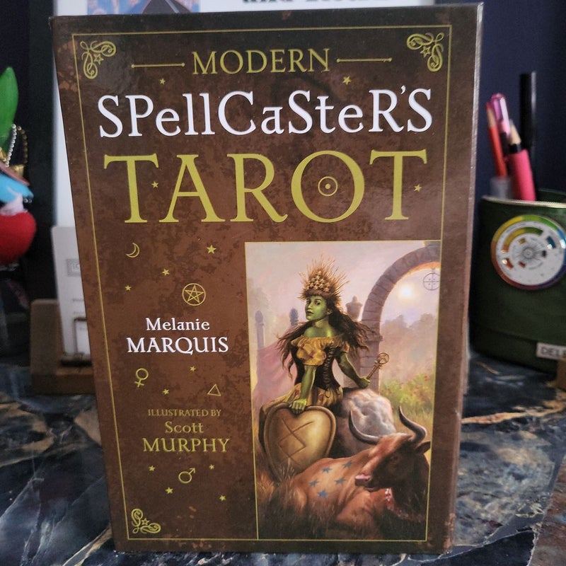 Modern Spellcaster's Tarot By Melanie Marquis, Paperback 