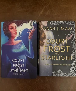 a court of frost and starlight first edition with special edition dust jacket