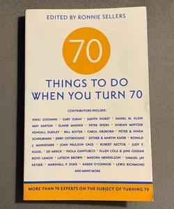 70 Things to Do When You Turn 70