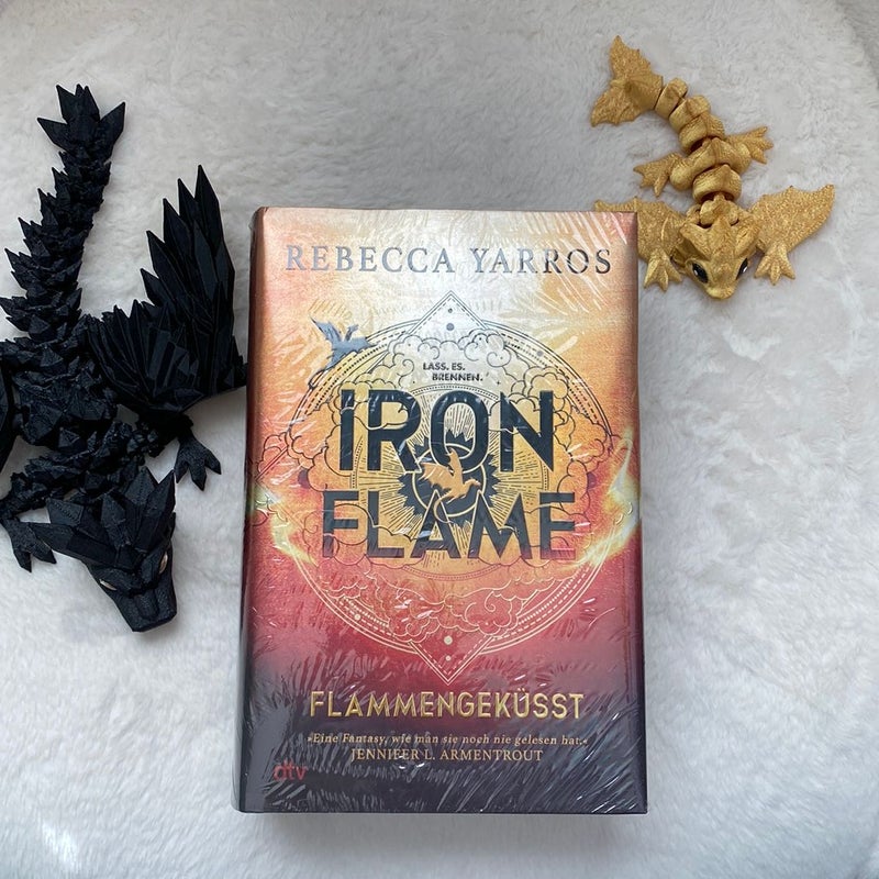 Special Edition Iron Flame (German Edition) with Sprayed Edges
