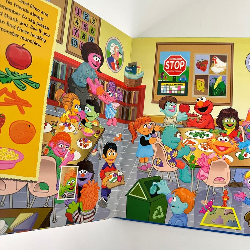 Sesame Street Let’s Go To School First Look and Find Book