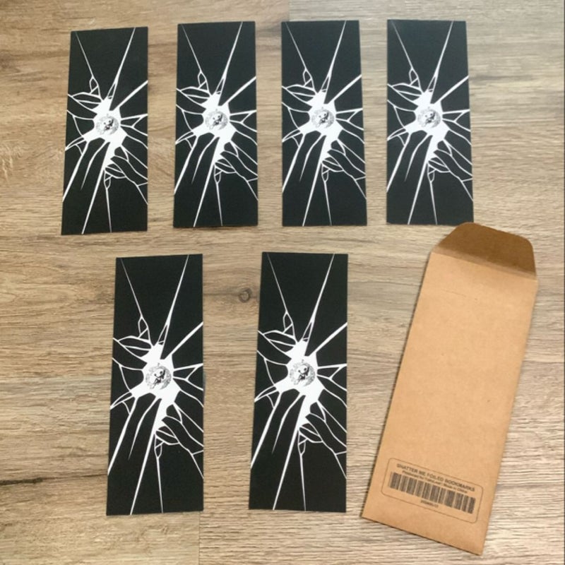 Shatter Me Fairyloot Bookmarks 