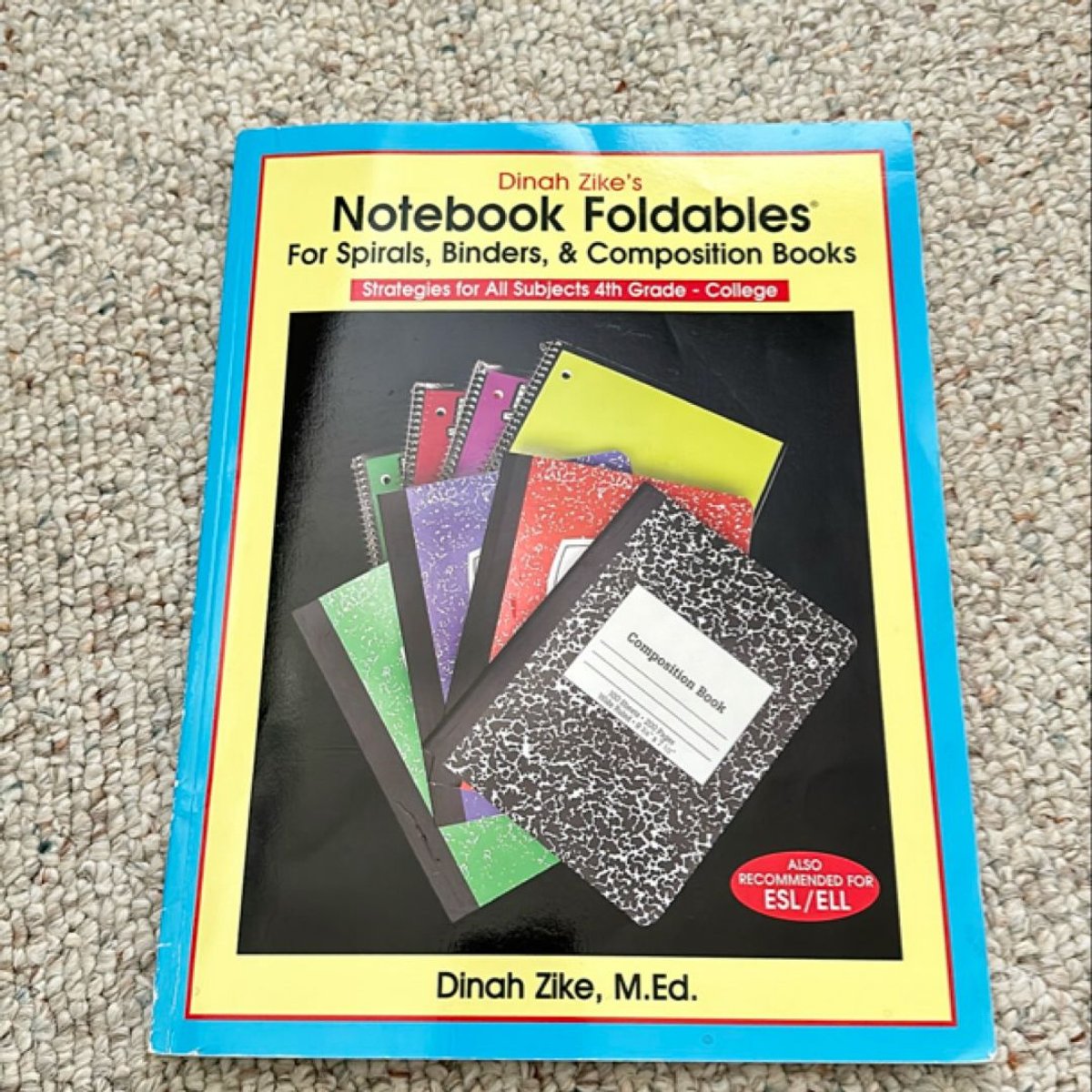 Notebook Foldables (for Spirals, Binders, and Composition Books) by ...