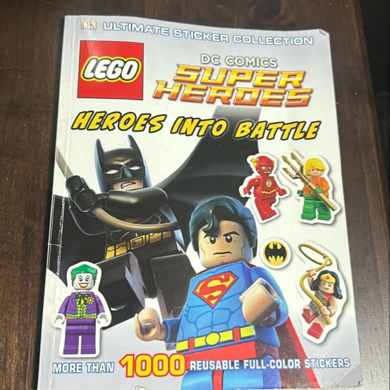 Ultimate Sticker Collection: LEGOÂ® DC Comics Super Heroes: Heroes into Battle