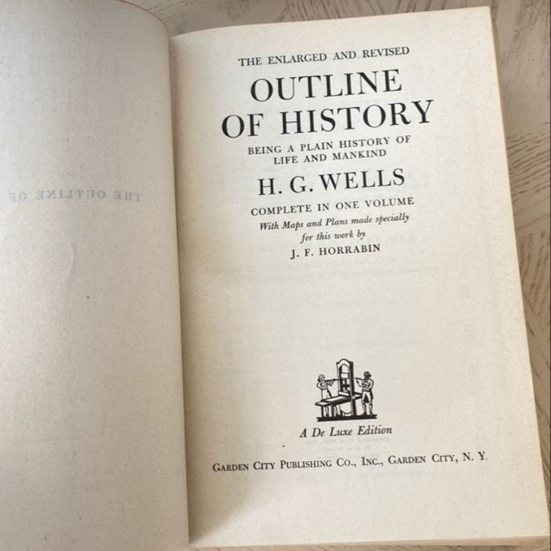 The Outline of History - Complete in One Volume Deluxe Edition 