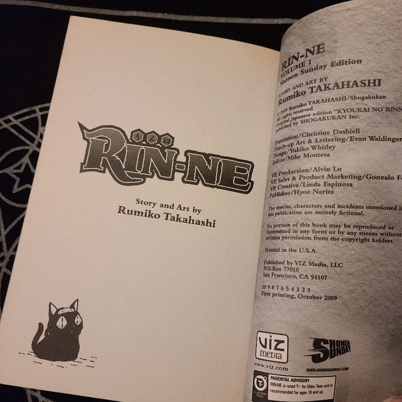 RIN-NE, Vol. 1 by Rumiko Takahashi, Paperback | Pangobooks