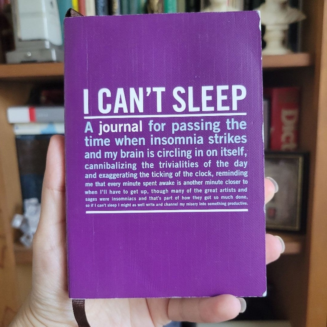 I Can't Sleep Mini Inner-Truth Jour by , Paperback | Pango Books