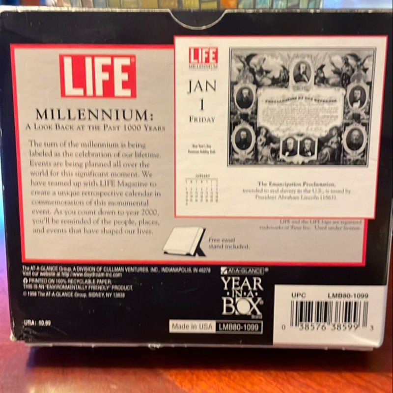 Life  Millennium  A Look Back at the Padt 1000 years (unopened)