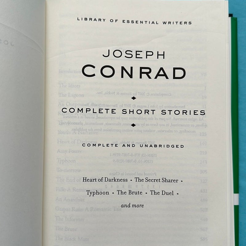 Short Stories by Joseph Conrad 