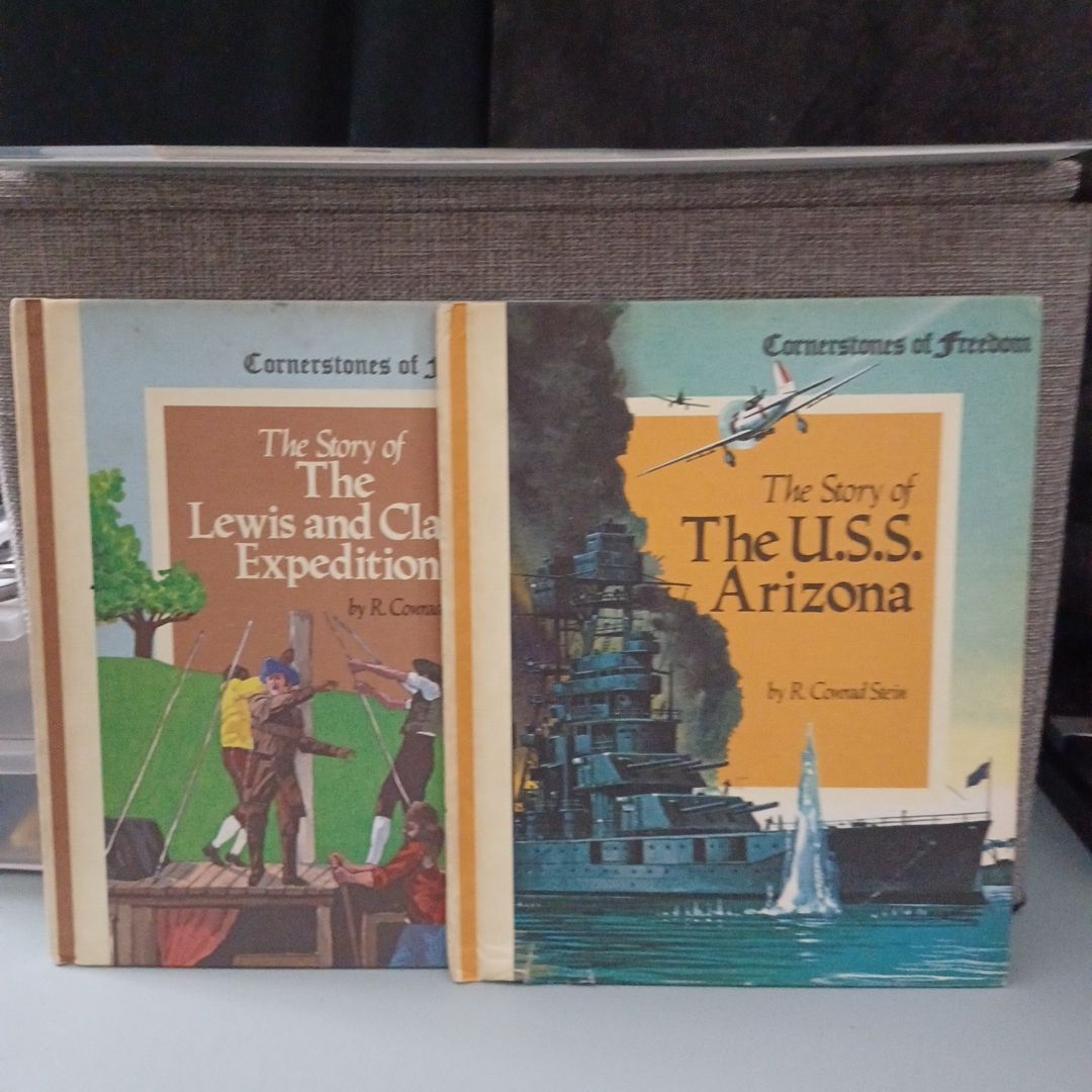 Lot Of 2 Cornerstones Of Freedom: U.S.S. Arizona and Lewis And Clark Expedition (1978)