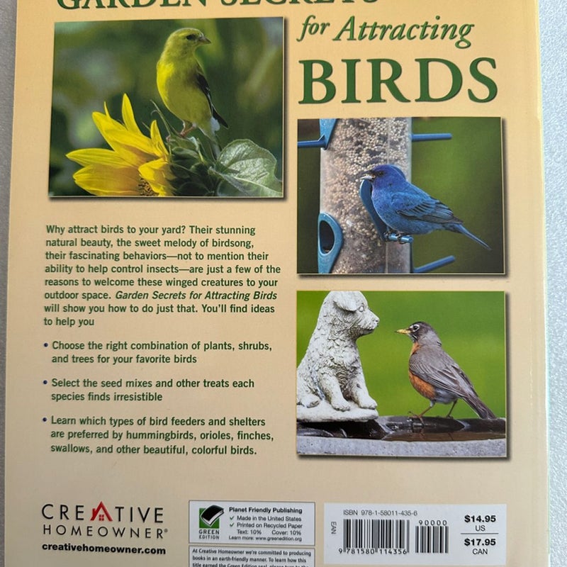 Garden Secrets for Attracting Birds