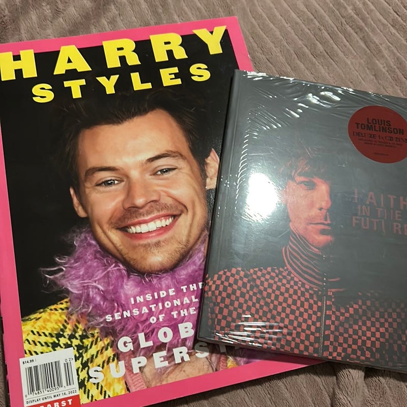 Harry Styles Magazine and Louis Tomlinson CD Zine 