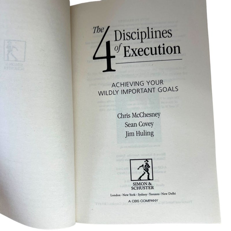 4 Disciplines of Execution
