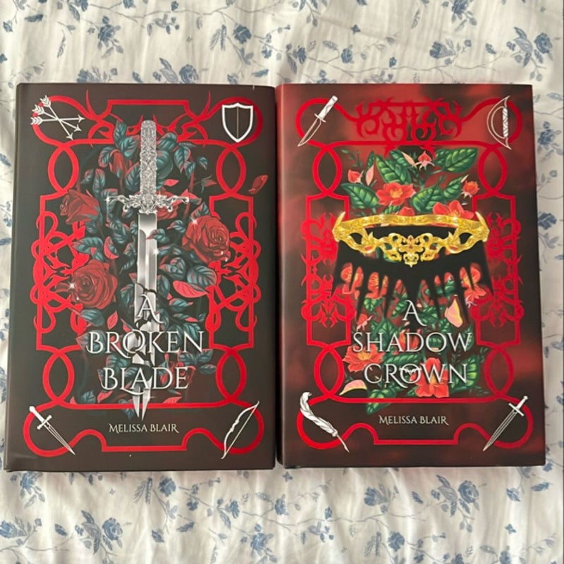 A Broken Blade & A Shadow Crown *Bookish Box Editions*