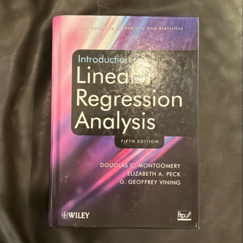 Introduction to Linear Regression Analysis