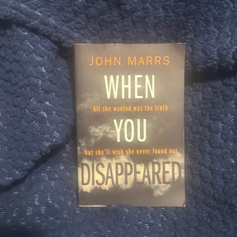When You Disappeared