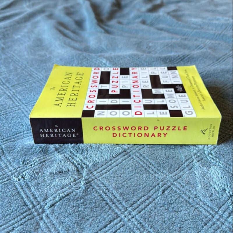 The American Heritage Crossword Puzzle Dictionary