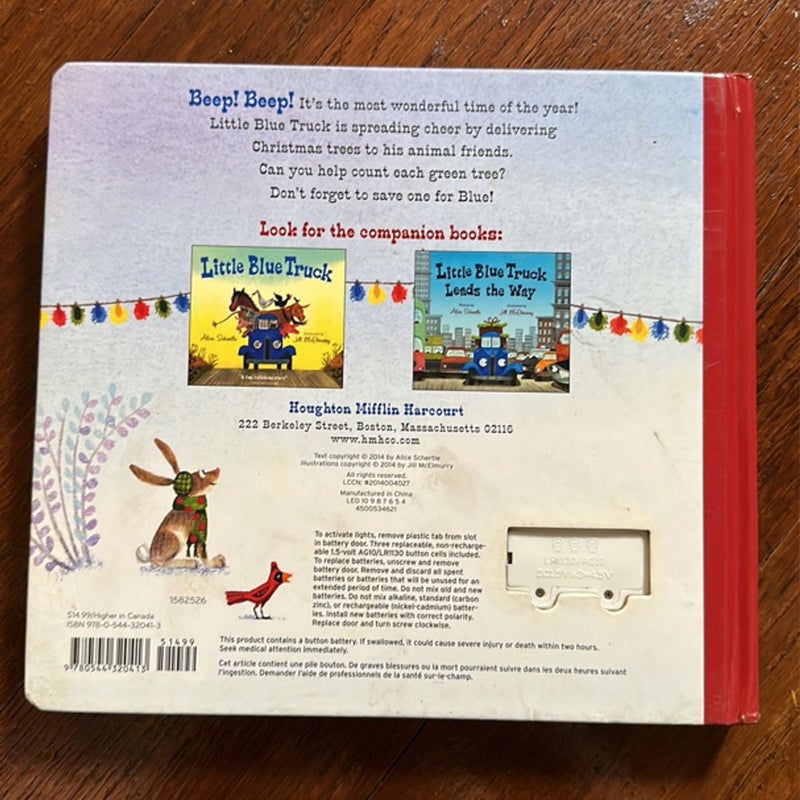 3 Piece Bundle of Little Blue Truck Hardcover Board Books Twinkle Lights