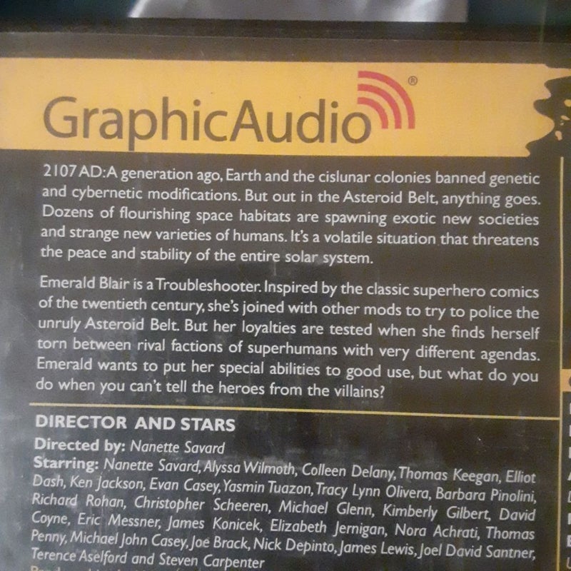 Only Superhuman Graphic Audio book cd 