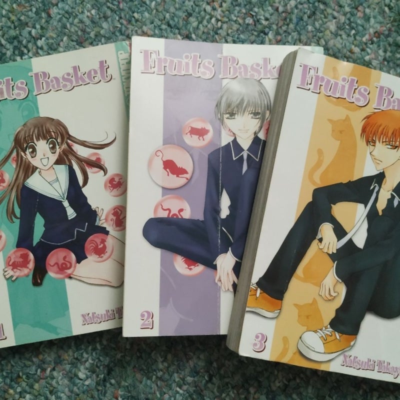 Fruits basket shops manga 1-8