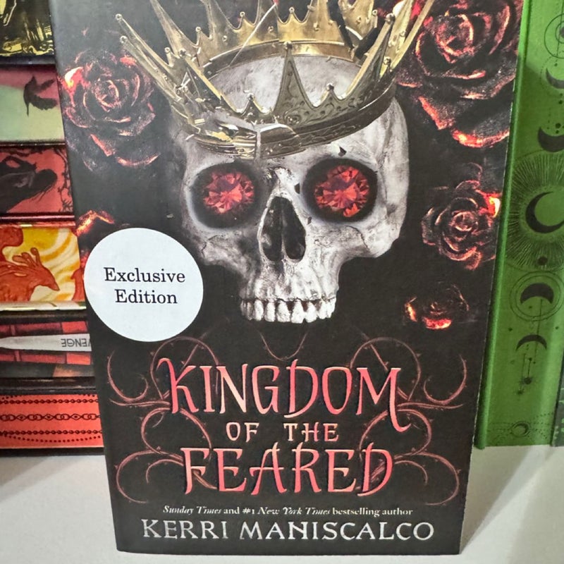 Kingdom of the Feared *SPRAYED EDGES Waterstones Exclusive*