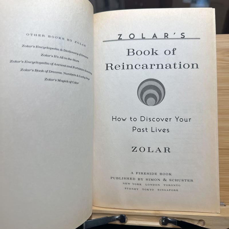 Zolar's Book of Reincarnation