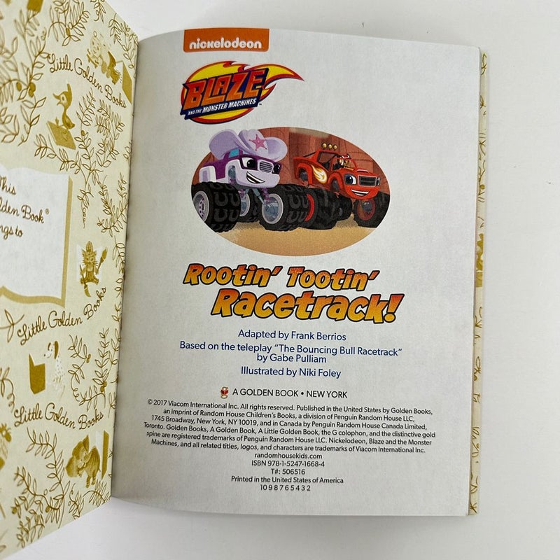 Blaze and the Monster Machines: Rootin’ Tootin’ Racetrack!
