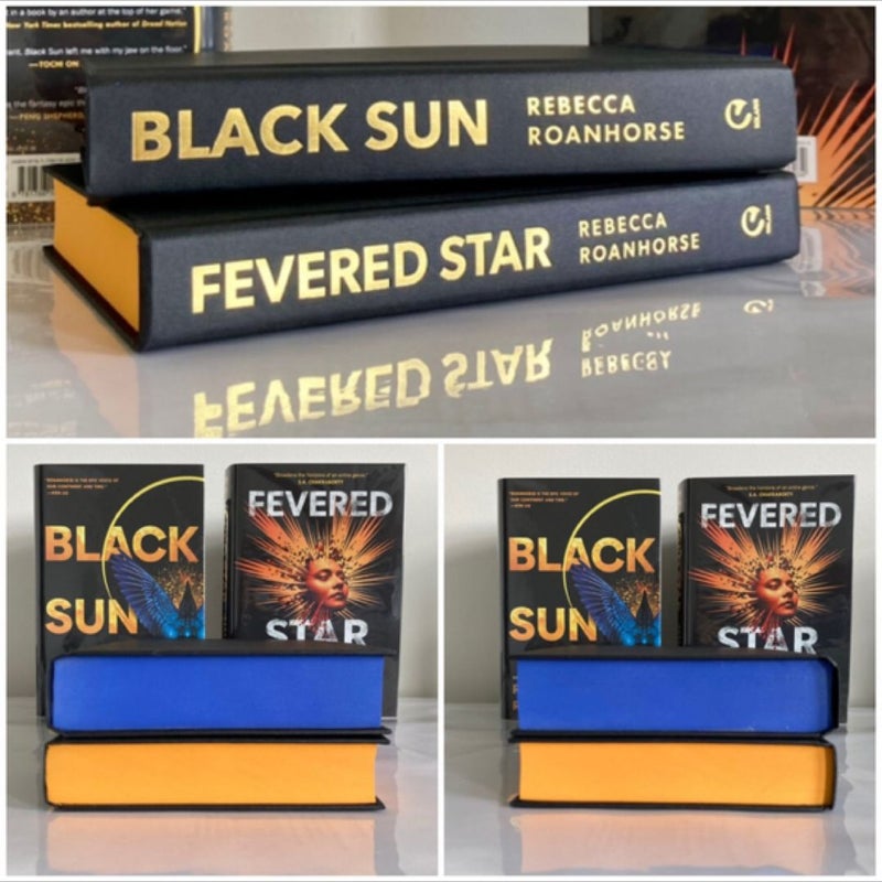 Black Sun & Fevered Star GOLDSBORO SIGNED NUMBERED Editions