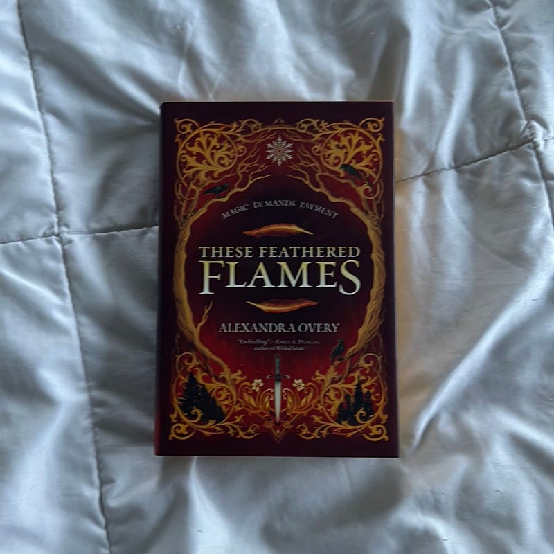 These Feathered Flames Signed Special Edition Alternate Dustjacket