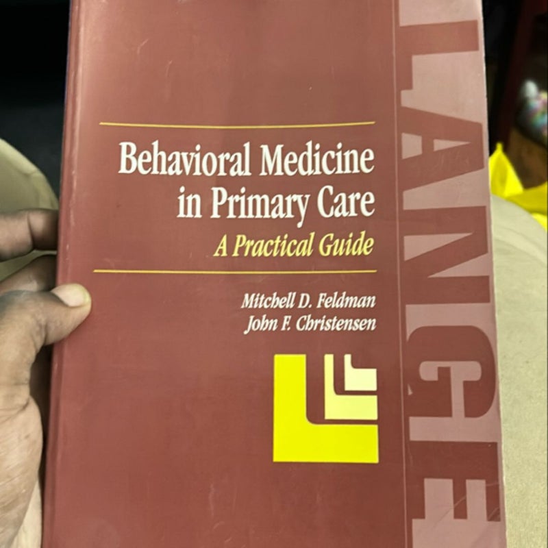 Behavioral Medicine in Primary Care