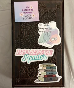 Romance/Lucy Score stickers