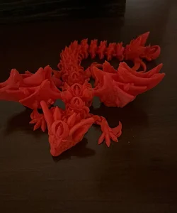 Red Articulated Bat Dragon