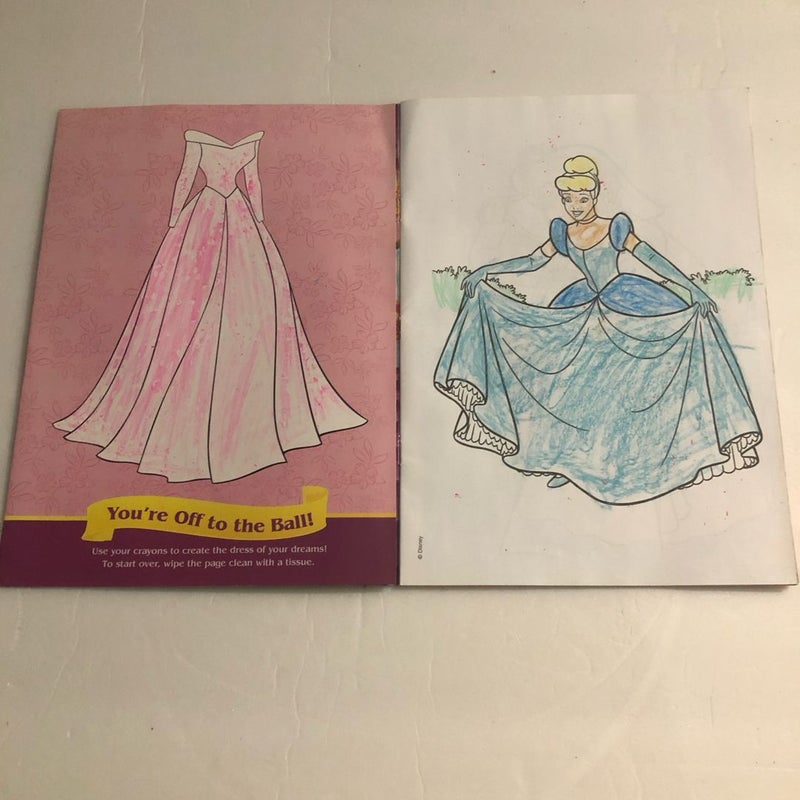 Disney Princess Party Activity Book