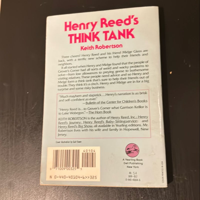 Henry Reed's Think Tank