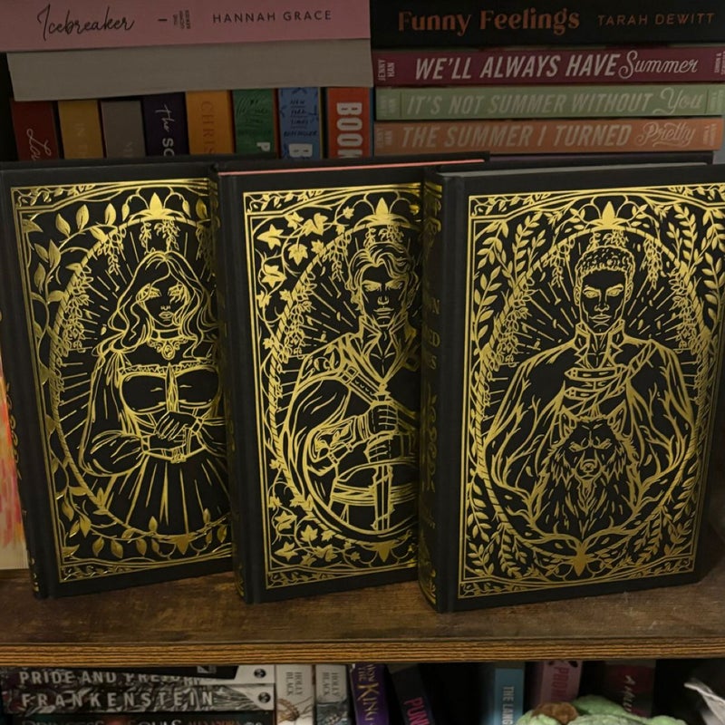 Blood and ash series fairyloot signed  edition 