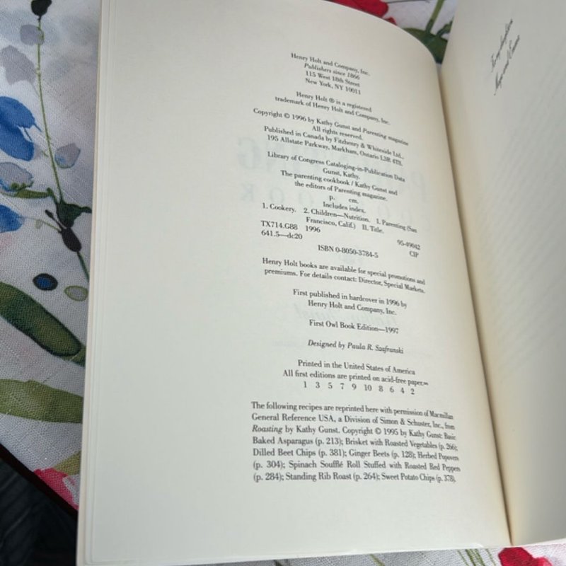 The Parenting Cookbook