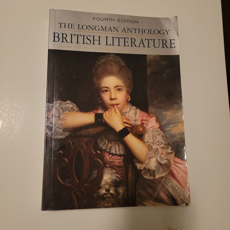 The Longman Anthology of British Literature, Volume 1C