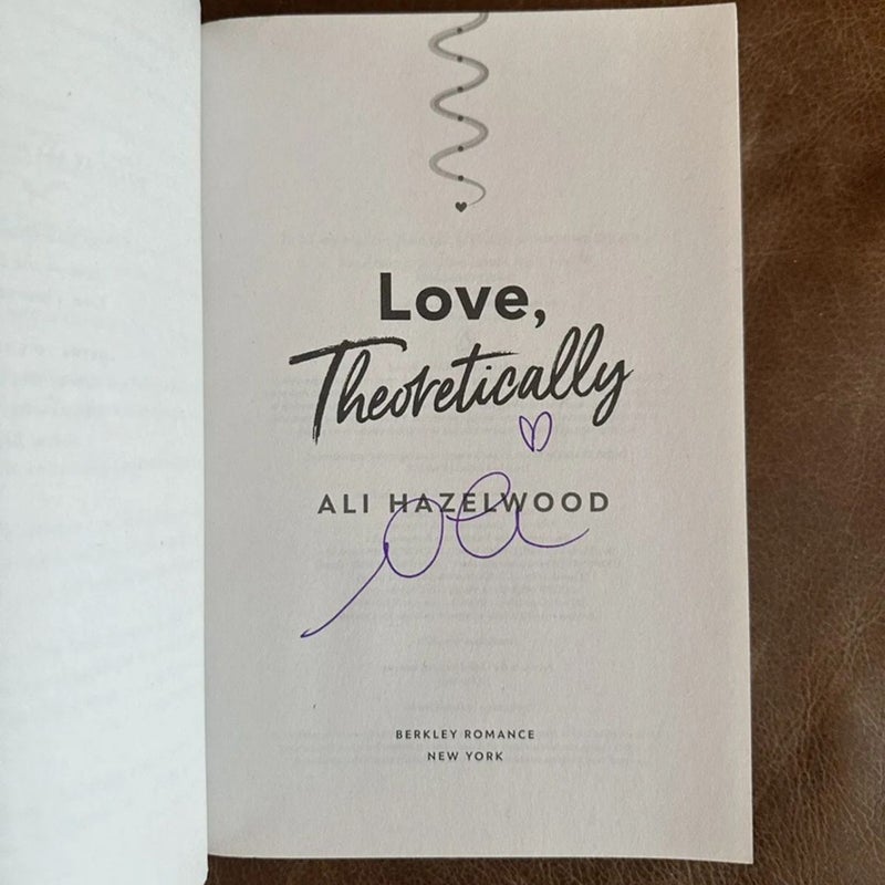 Love theoretically fox and wit signed special edition