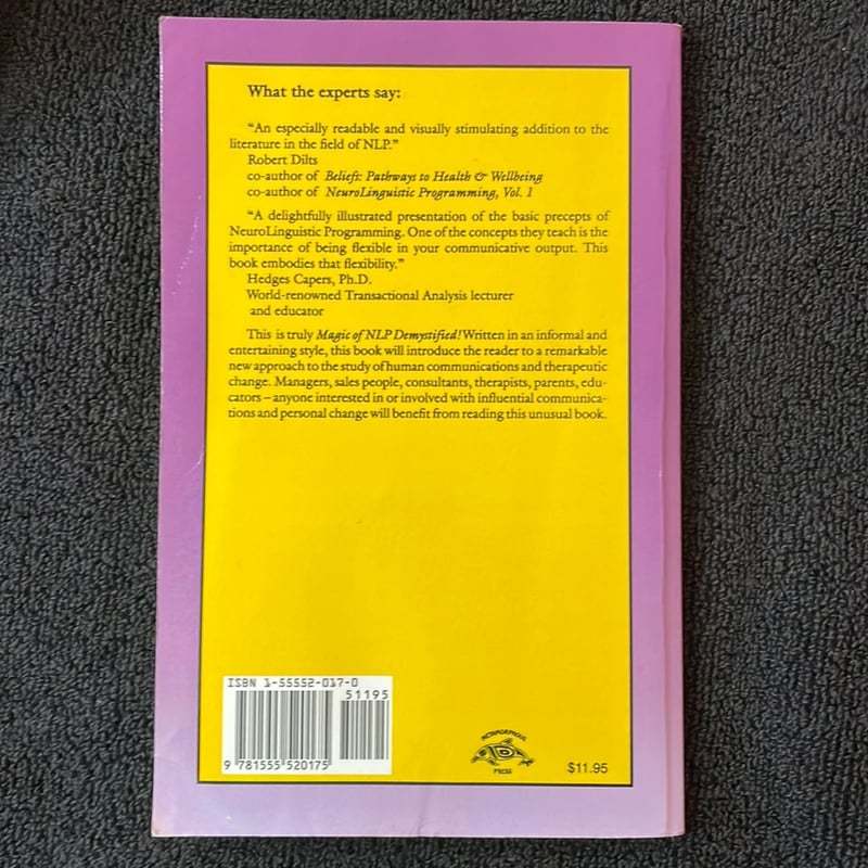 Magic of NLP Demystified by Byron A. Lewis, Paperback | Pangobooks