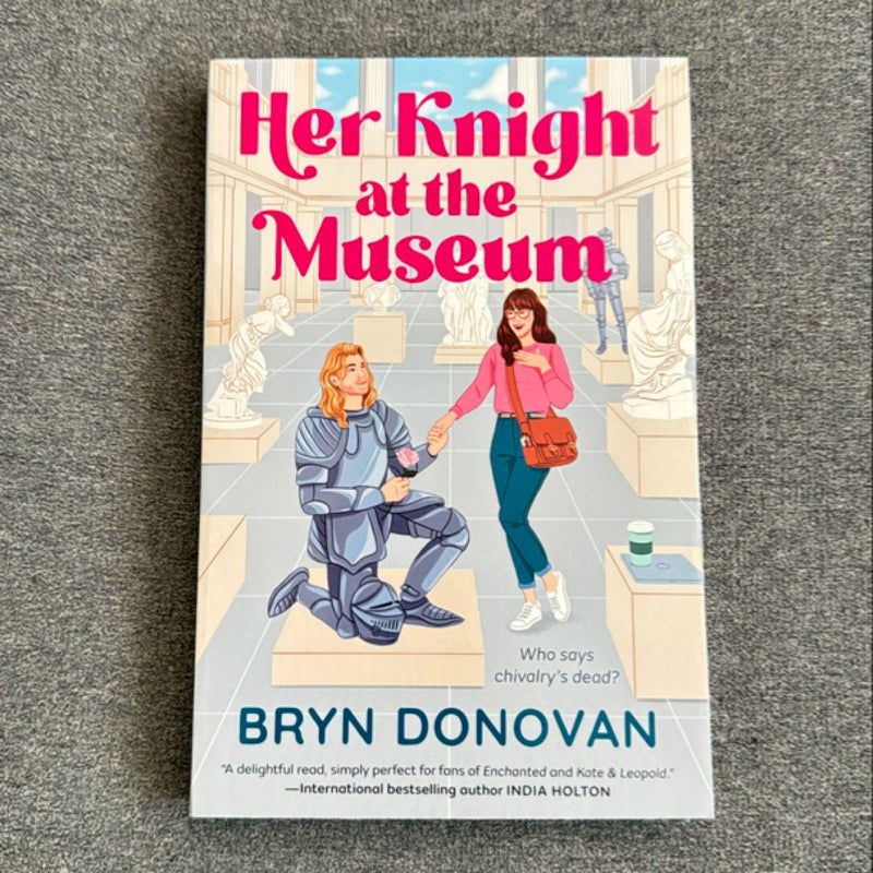 Her Knight at the Museum