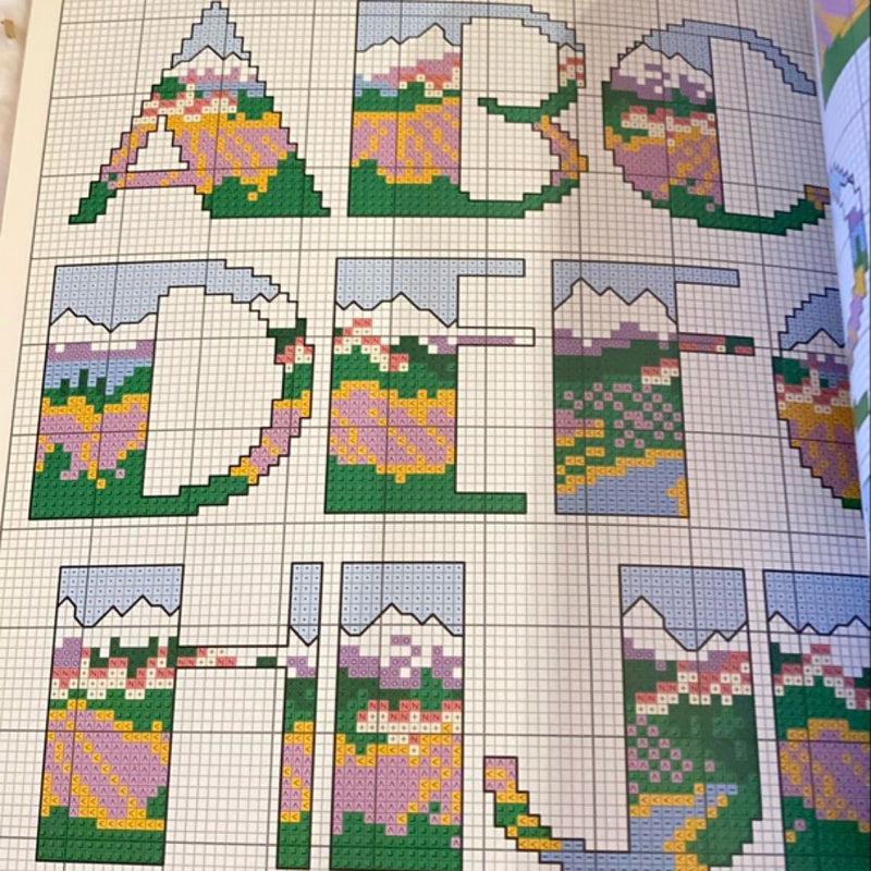 Decorative Cross-Stitch Alphabets