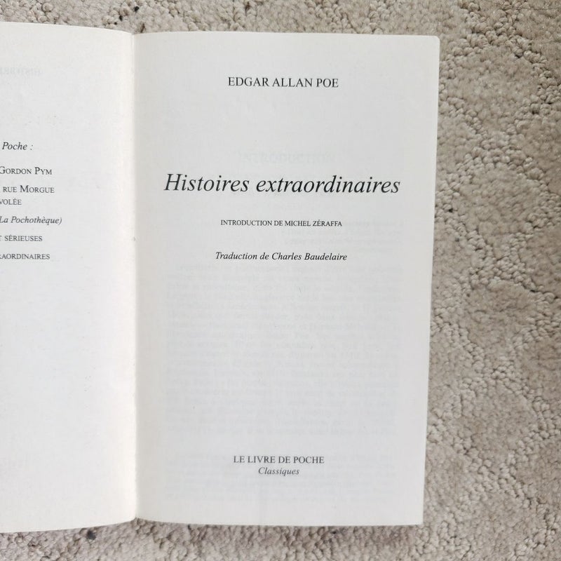 Histoires Extraordinaires 