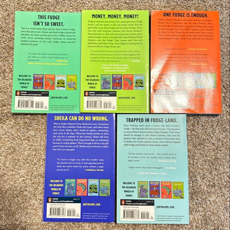 Tales of a Fourth Grade Nothing (5 book set)