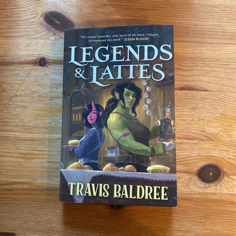 Legends and Lattes by Travis Baldree, Paperback